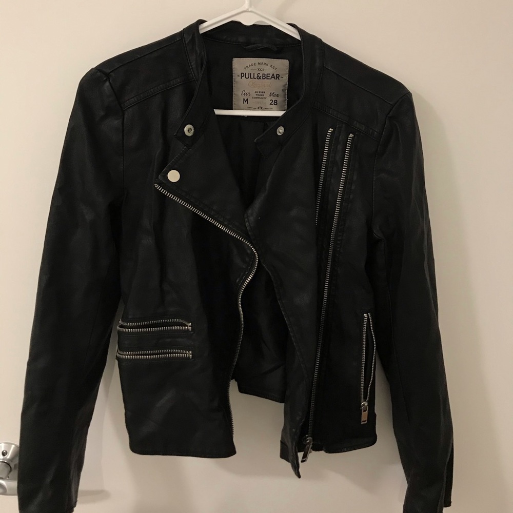 Pull & Bear - Leather Jacket